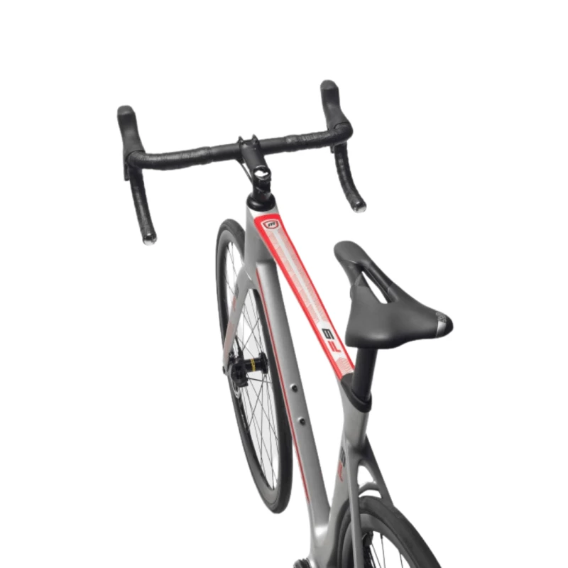 Bicicleta Mendiz F9ICR ONLY Plata Rojo - Image 3