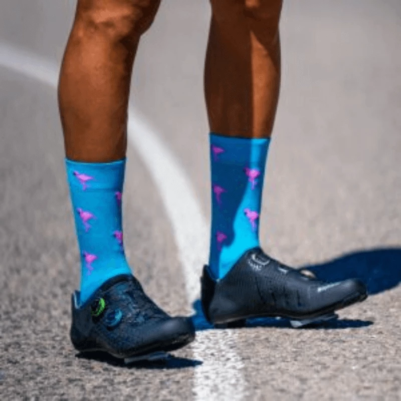 Calcetín Ciclismo Sporcks Flamingo Blue - Image 5