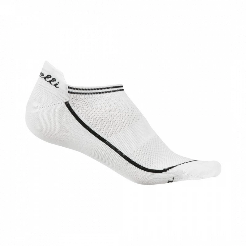 Calcetines Castelli Invisible Blanco Mujer