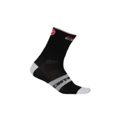 Calcetines Castelli Rosso Corsa 9cm