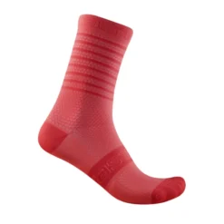 Calcetines Castelli Superleggera W12 Rosa Brillante
