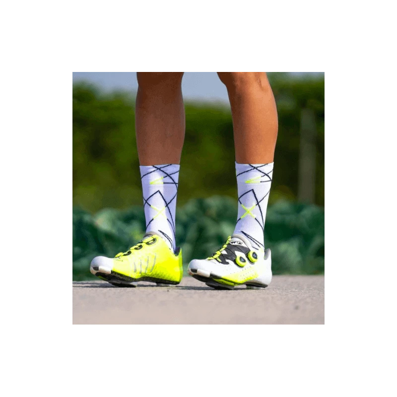 Calcetines Ciclismo Sporcks Ciola White - Image 2