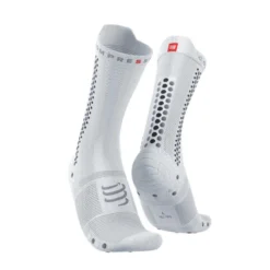 Calcetines Compressport Pro Racing V4.0 Bike Blanco