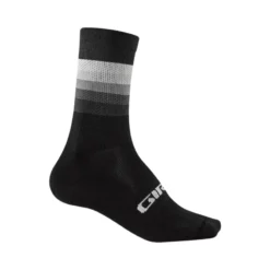 Calcetines Giro Comp Racer High Rise Negro Blanco
