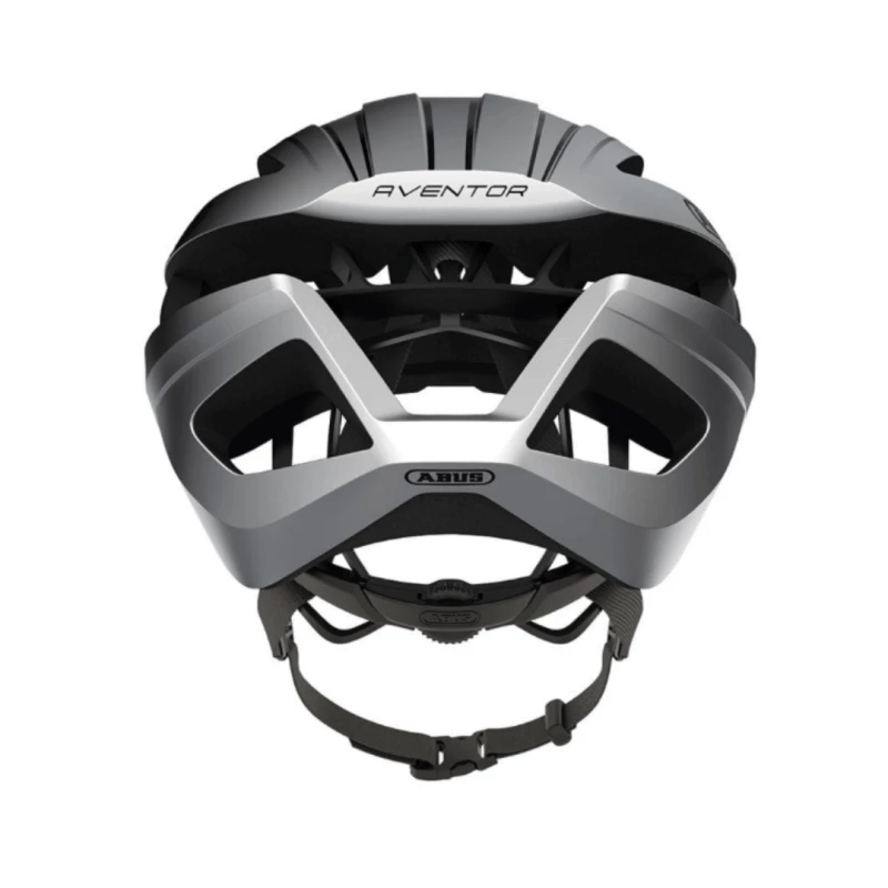 Casco Abus Aventor Blanco Plata - Image 3