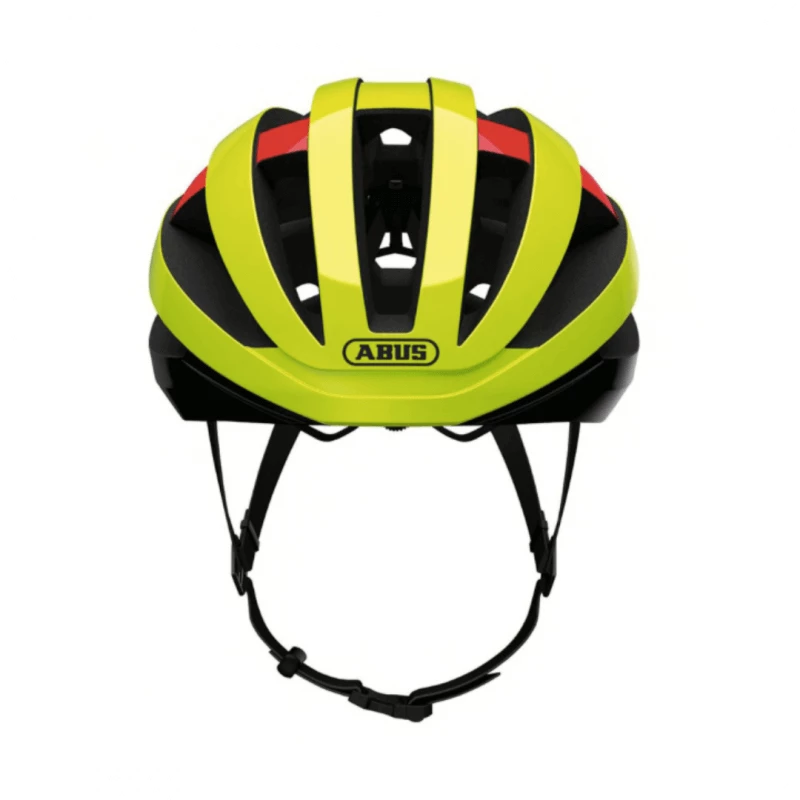 Casco Abus Viantor Amarillo Rojo - Image 2