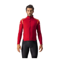 Chaqueta Castelli Perfetto RoS Convertible Rojo