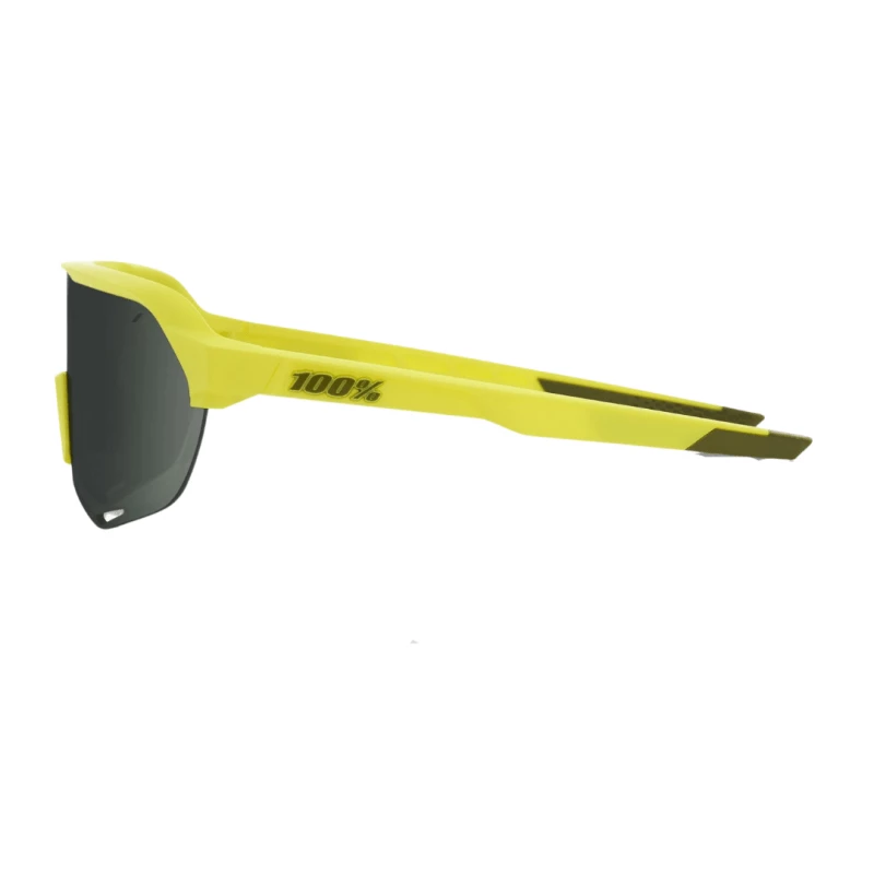 Gafas 100% S2 Soft Tact Banana - Lente Gris Verde - Image 3