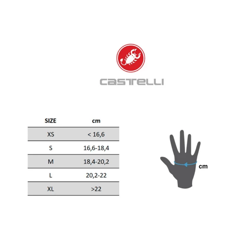 Guantes Castelli Rosso Corsa 2 Blanco Negro Mujer - Image 2