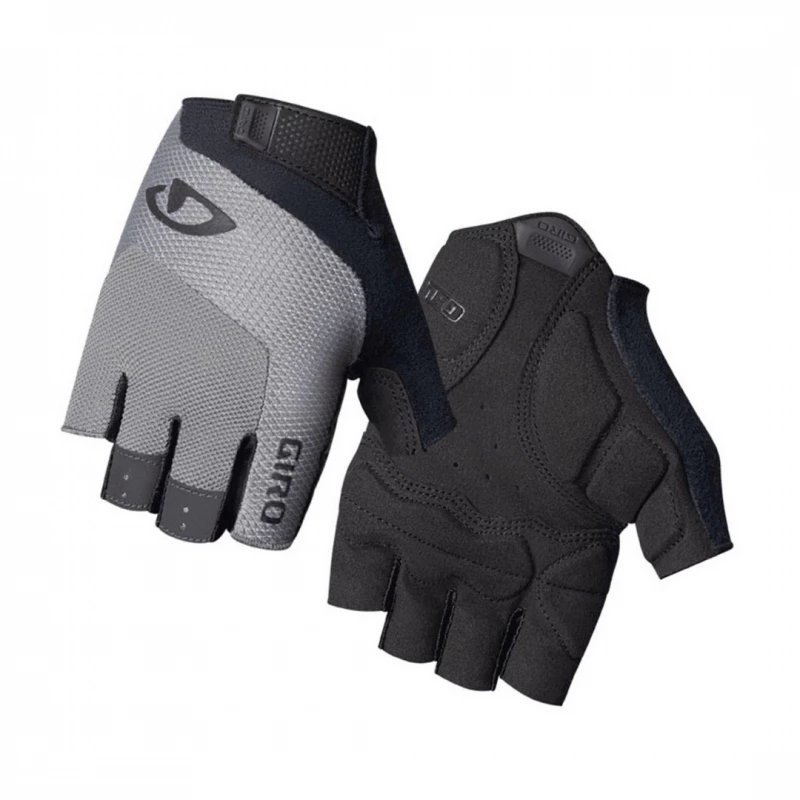 Guantes Giro Bravo Gel Cortos Gris - Image 2