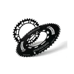 Juego De Platos Ovalados Rotor Qrings Compact 110 BCD Aero 50/34