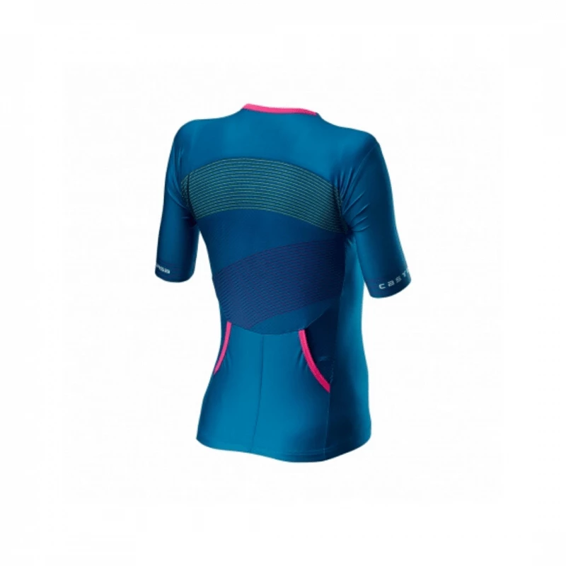 Maillot Castelli Free Speed 2 W Race Top Azul Marino Mujer - Image 2