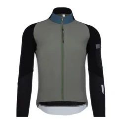 Maillot Q36.5 Hybrid Que X Manga Larga Verde Oscuro Hombre