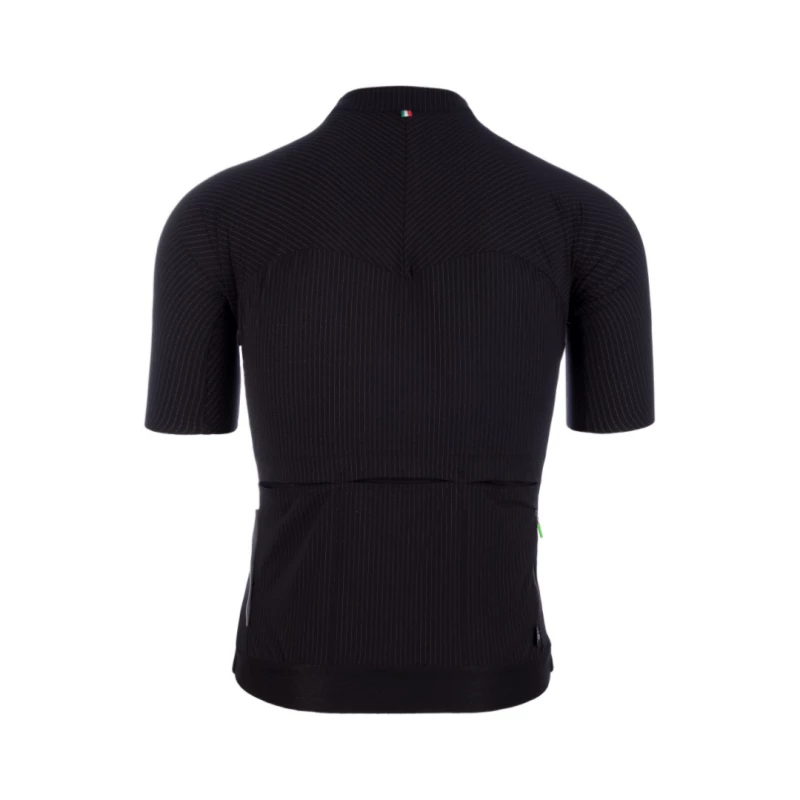 Maillot Q36.5 L1 Pinstripe X Manga Corta Negro - Image 2