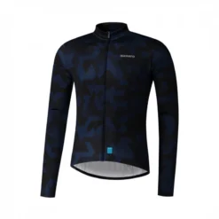 Maillot Shimano Vertex Manga Larga Negro