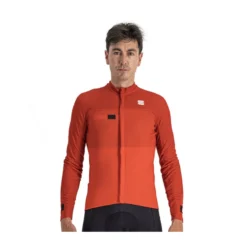 Maillot Sportful BodyFit Pro Thermal Manga Larga Naranja