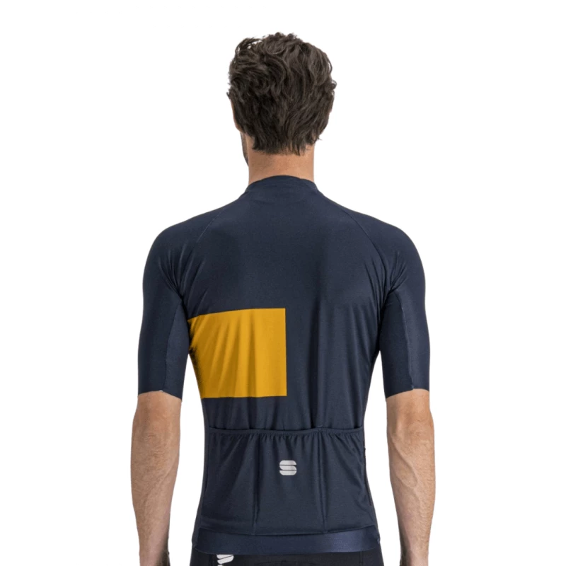 Maillot Sportful Snap Azul Amarillo - Image 2