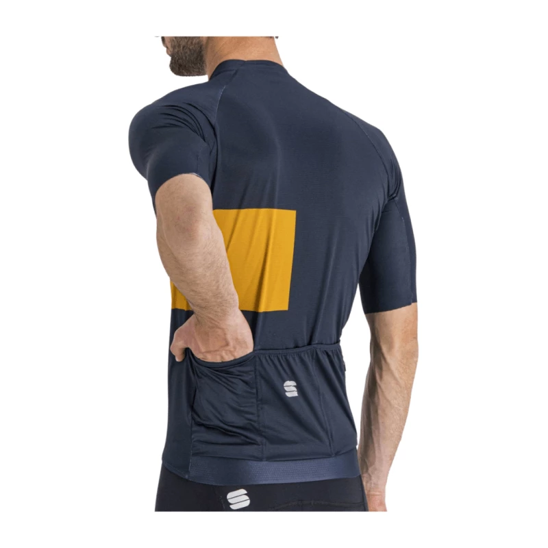 Maillot Sportful Snap Azul Amarillo - Image 5