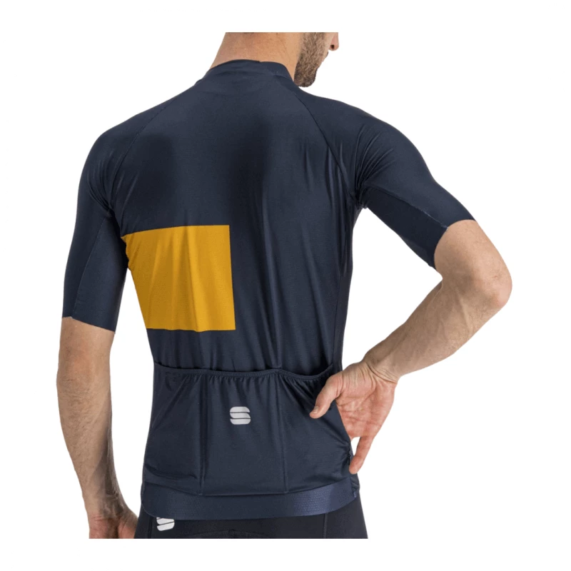 Maillot Sportful Snap Azul Amarillo - Image 6