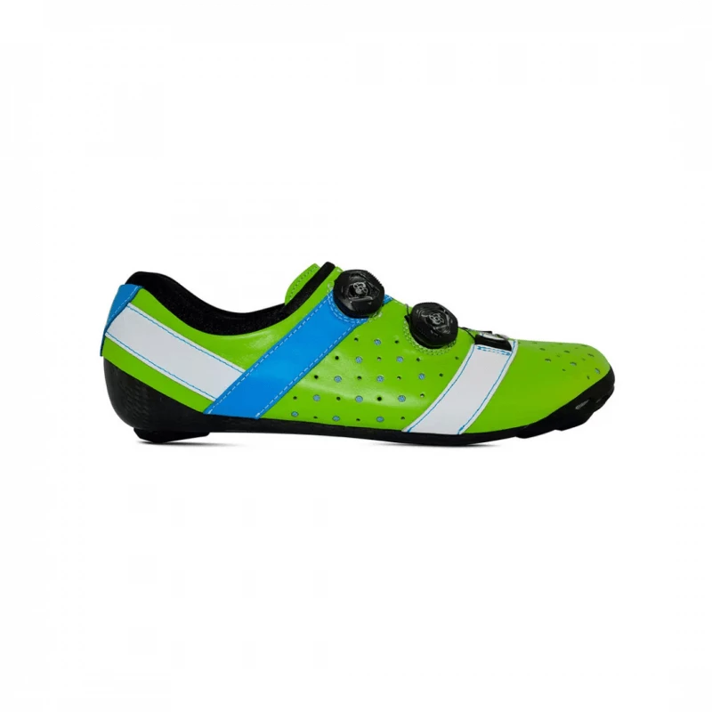 Zapatillas Bont Vaypor + Kangaroo Leather Verde Azul - Image 2