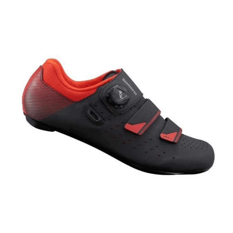 Zapatillas Shimano RP4 Road Negro Rojo