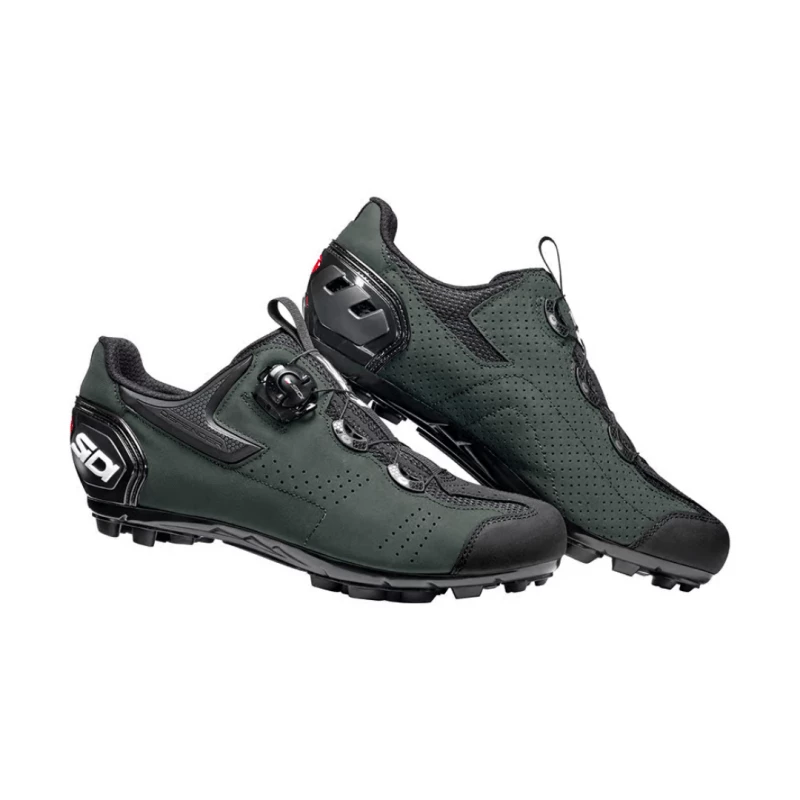 Zapatillas Sidi MTB Gravel Negro Verde - Image 2