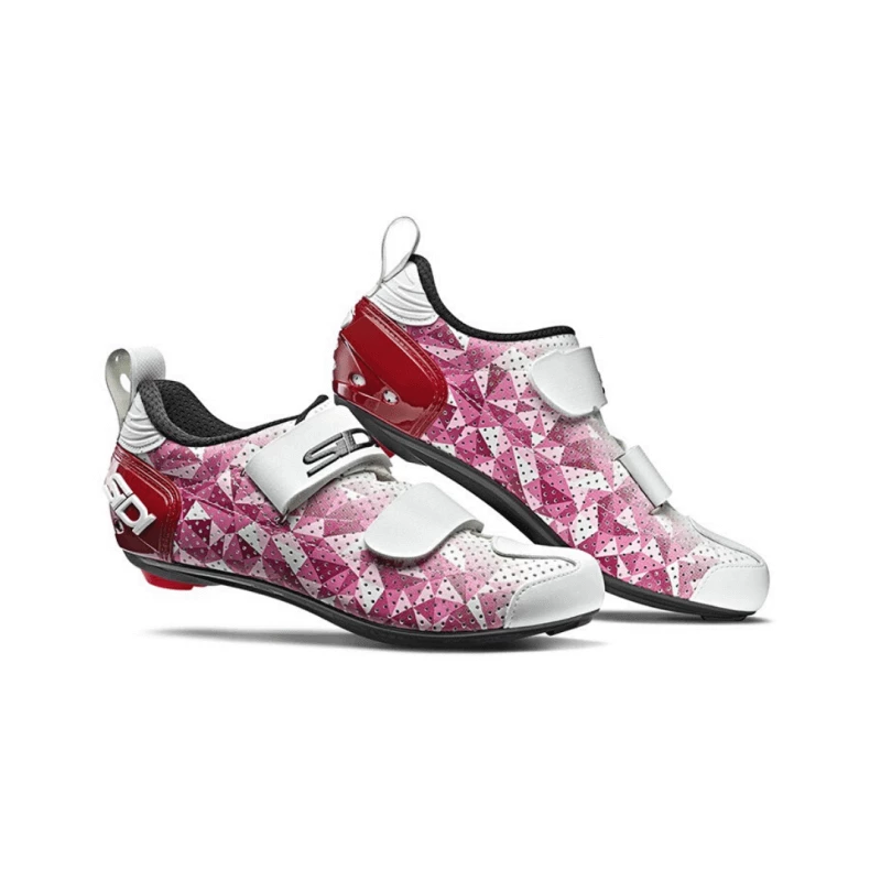 Zapatillas Sidi T5 Air Carbon Rosa Blanco Mujer Triatlón - Image 2